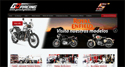 Desktop Screenshot of goracingmotos.com